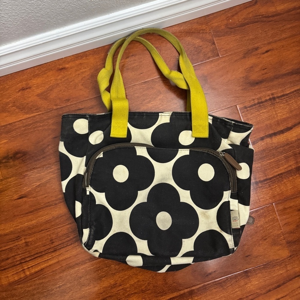 Orla Kiely Vintage Target Floral Bag Tote